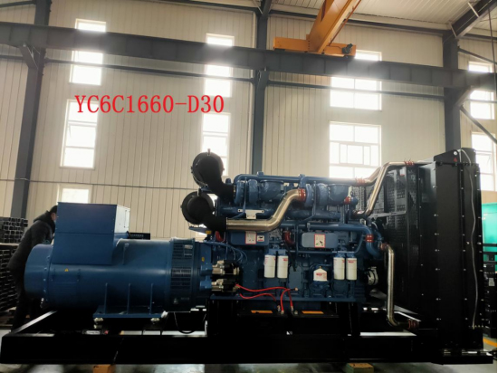 1000KW玉柴YC6C1660-D30