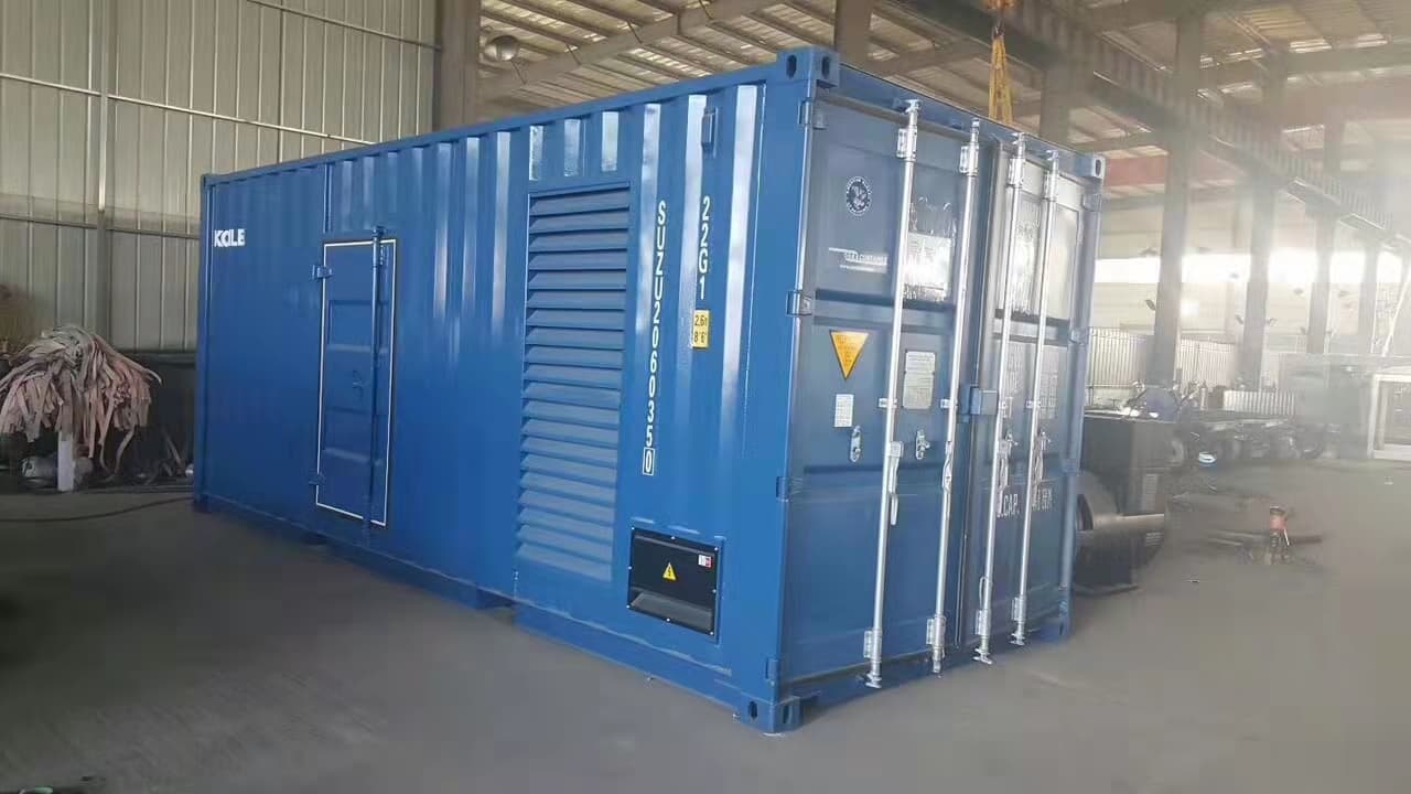 四川集装箱式发电机组